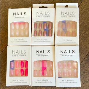 Press on nails x6